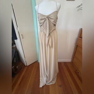 reformation gown/ elegant, bohemian style